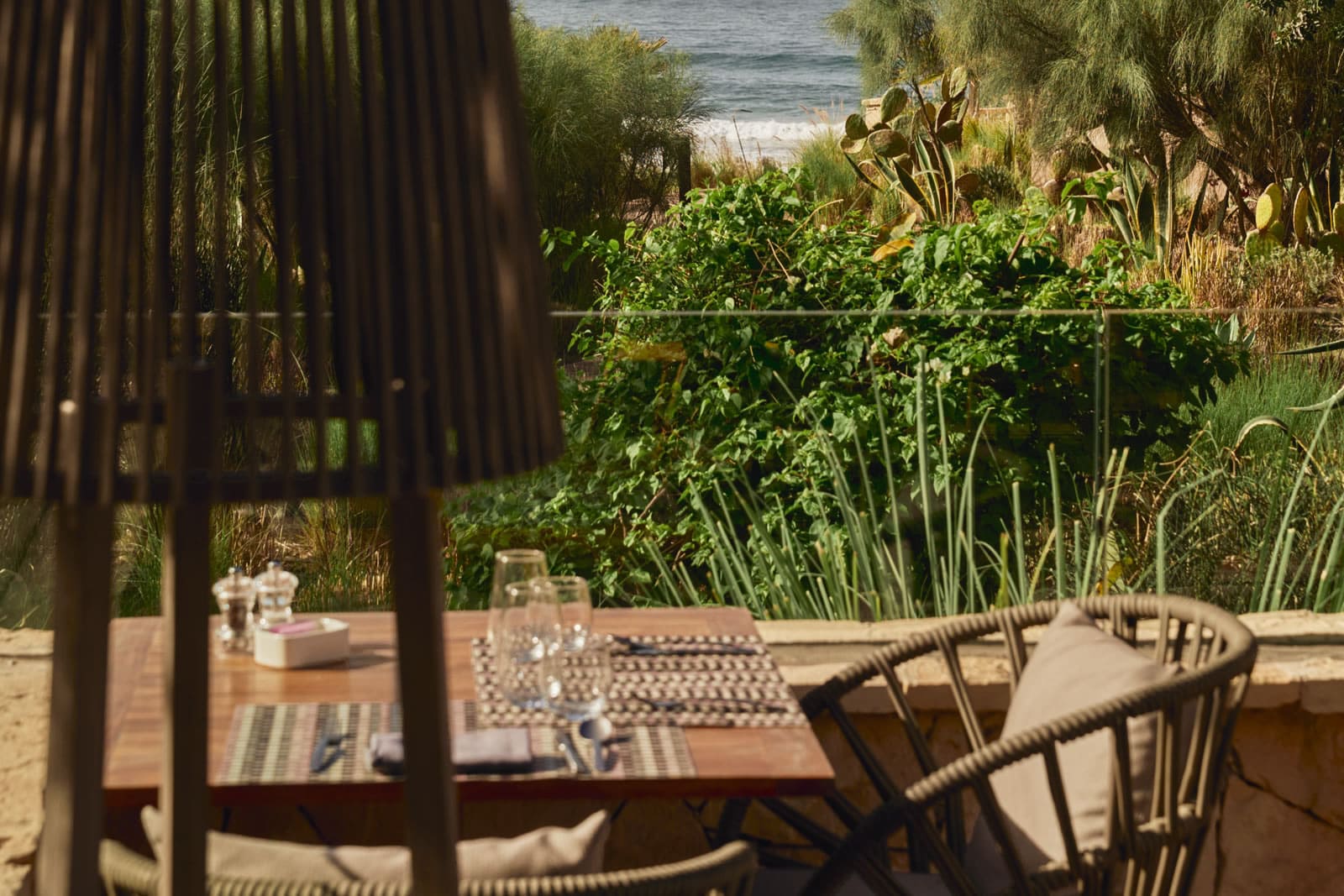 Gourmet dish served at Paper Moon Taghazout restaurant