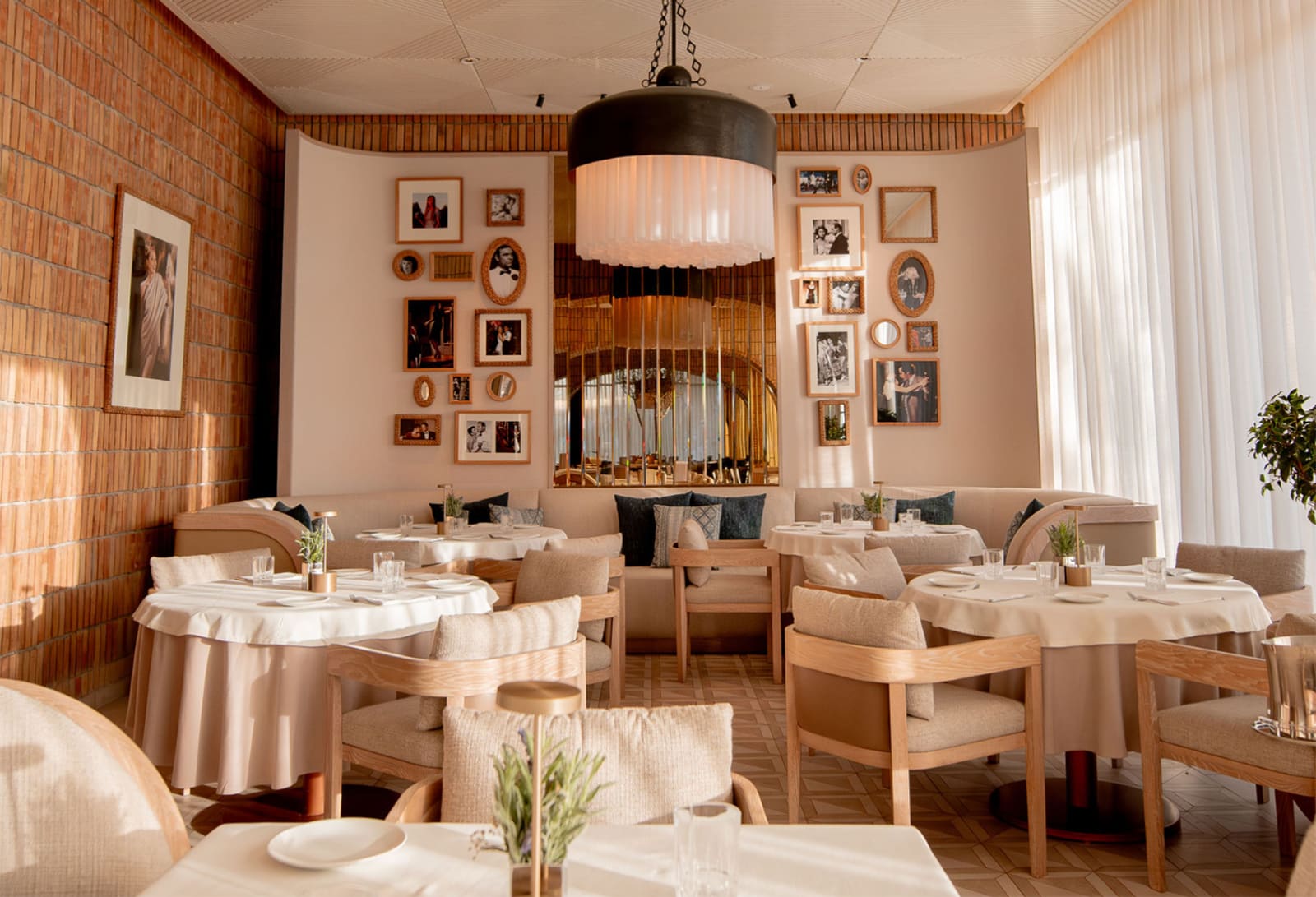 Scenic terrace with ocean view at Paper Moon Taghazout