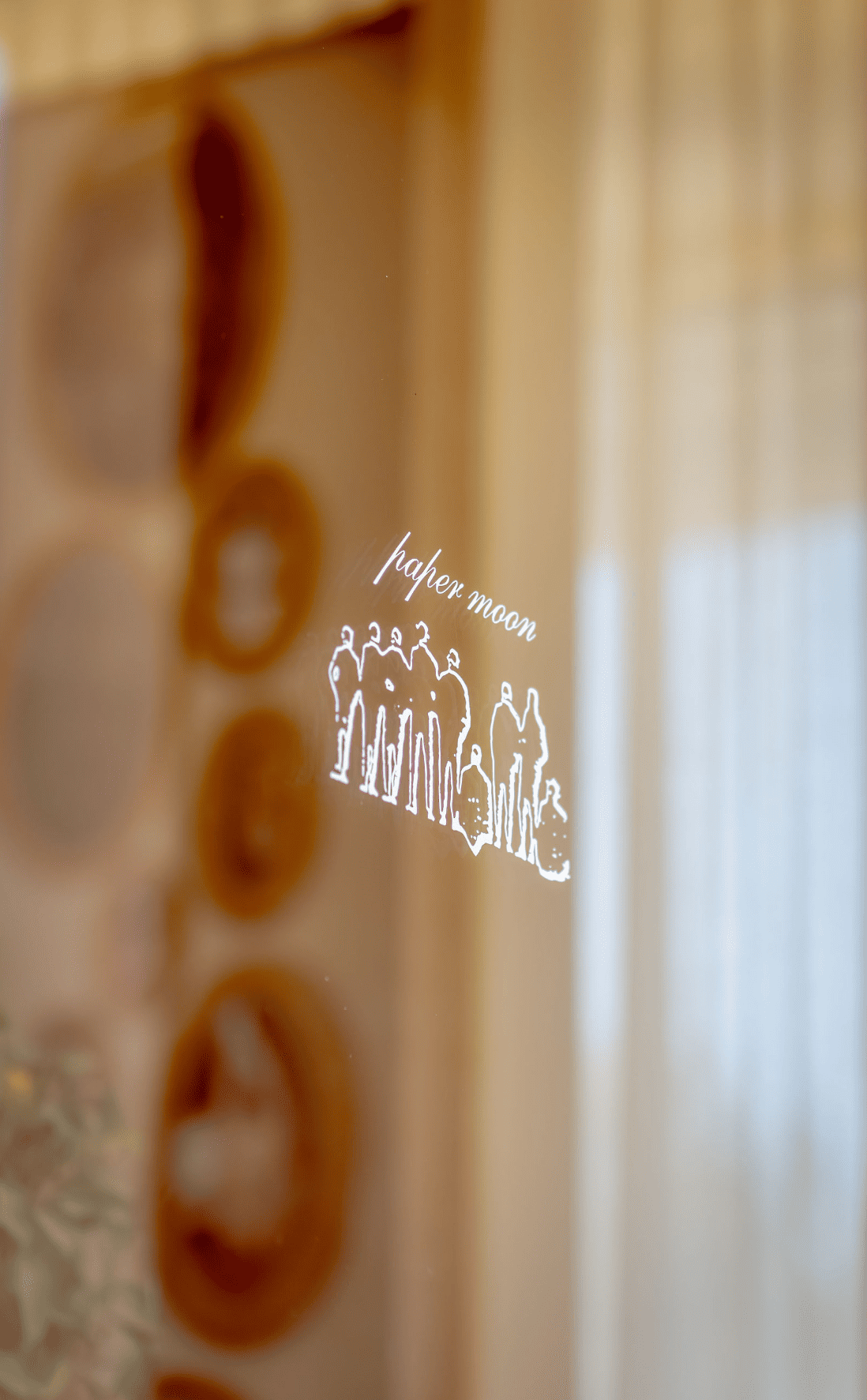 Paper Moon Taghazout bar with ambient evening lighting